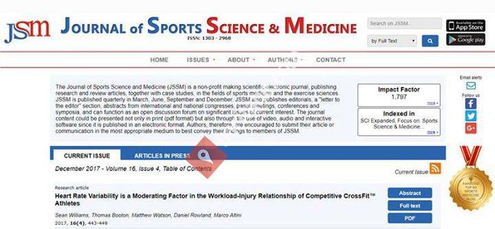 Journal of Sports Science and Medicine (JSSM)