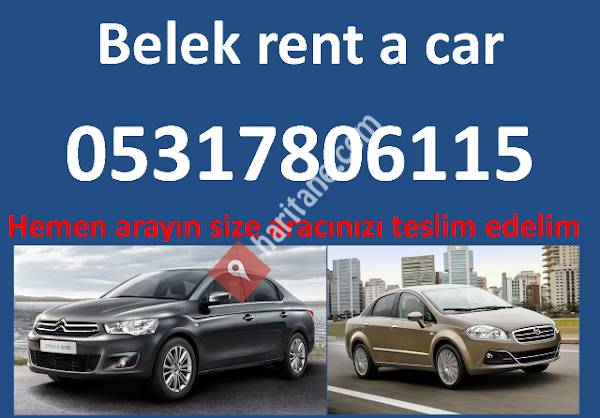 Kadriye Rent A Car Kadriye Ve Belek Otellere Hemen Teslim Tel: +905317806115