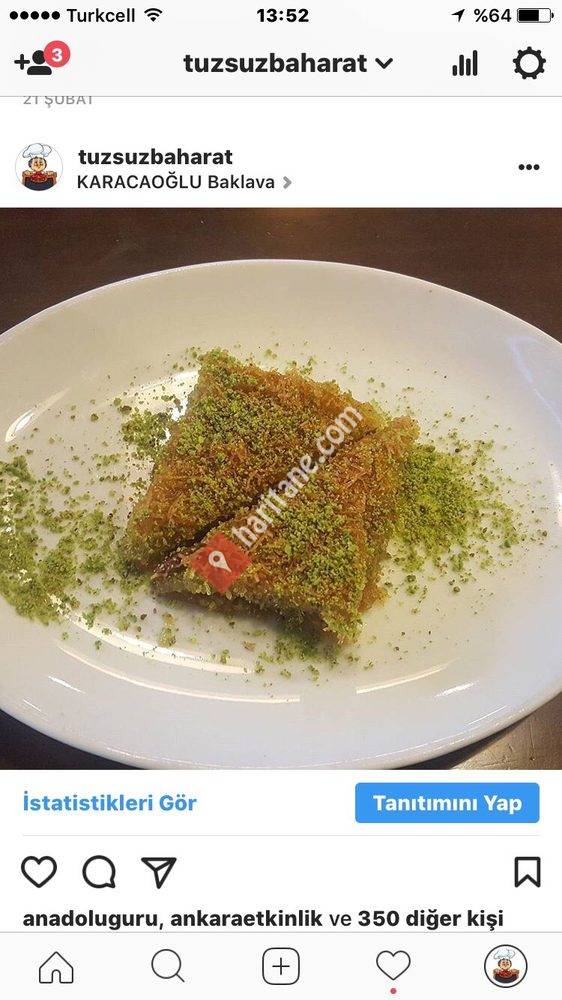 Karacaoğlu Baklava Börek