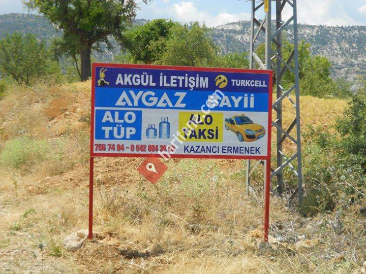 Kazancı Akgül Ticaret İletişim Aygaz Bayii Taksi Hizmetleri