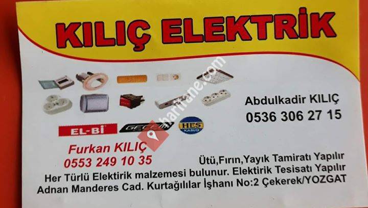 KILIÇ elektrik Ltd. Şti