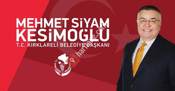 Kırklareli Belediye Başkanı Mehmet Siyam Kesimoğlu