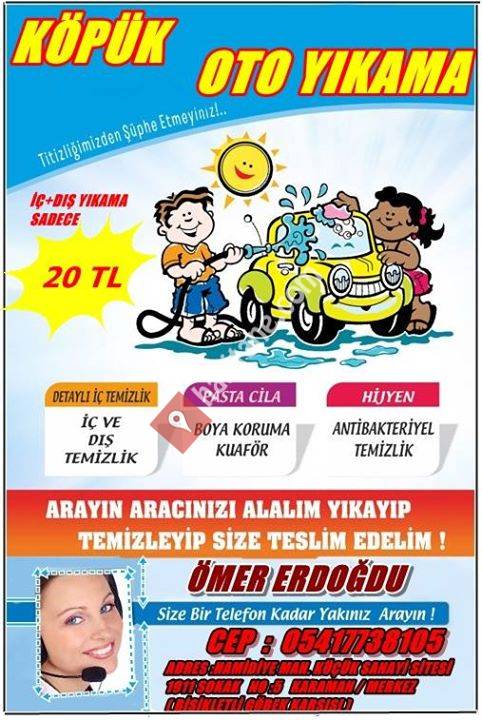 Köpük oto yıkama ve 2.el oto alım satım