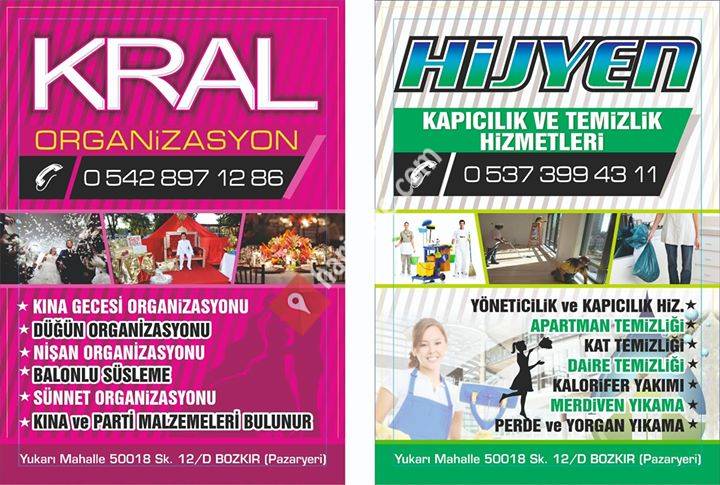 Kral Organizasyon & Hijyen Temizlik