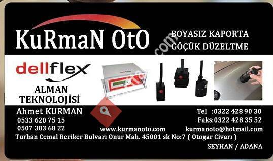 Kurmanoto boyasız göçük düzeltme