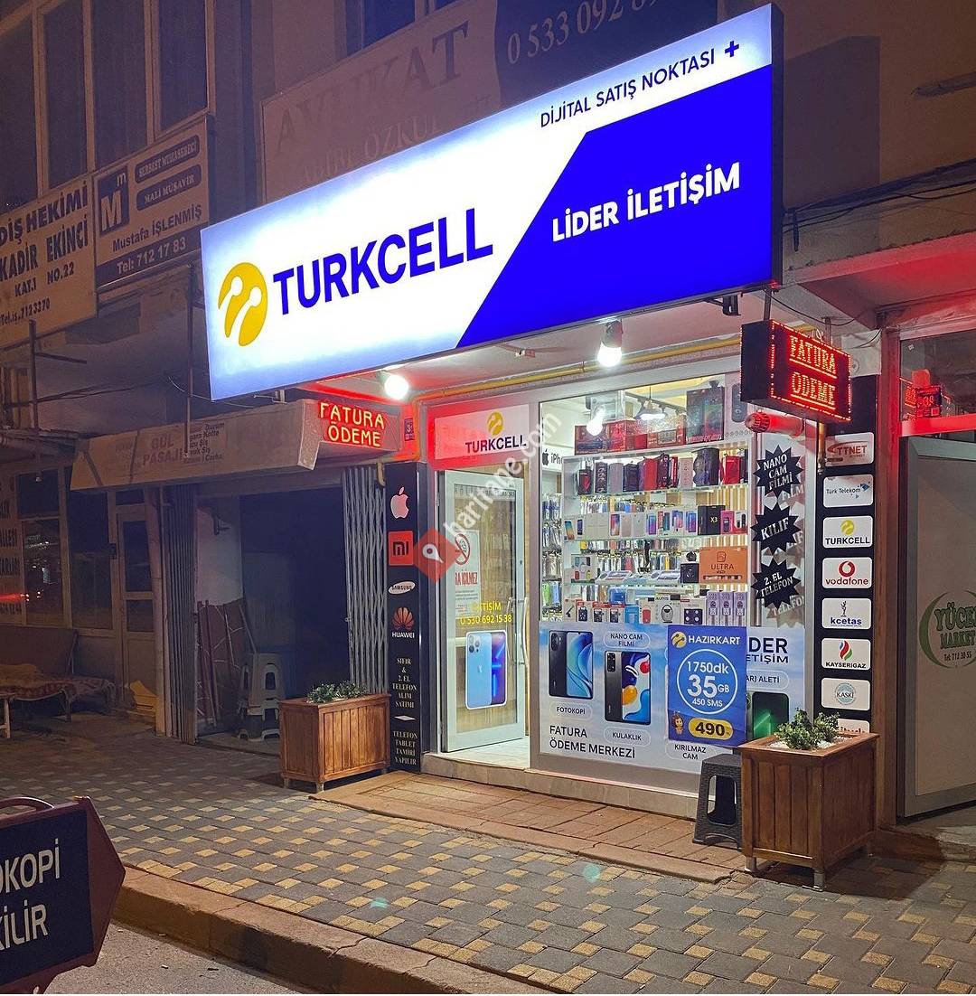 Lider İletişim Turkcell Digital Satış Noktası 