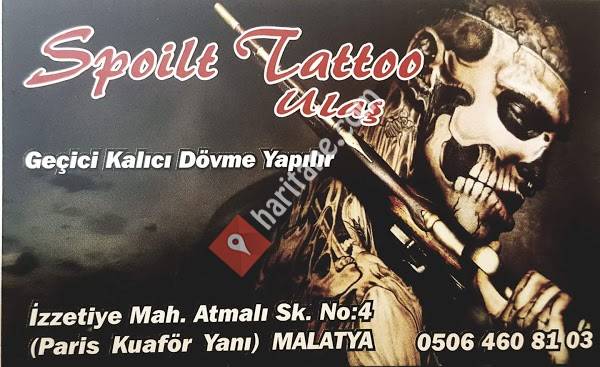 Malatya Dövme Spoilt Tattoo
