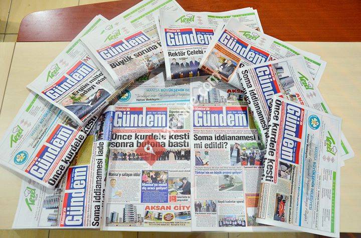 Manisa'da Gündem Gazetesi