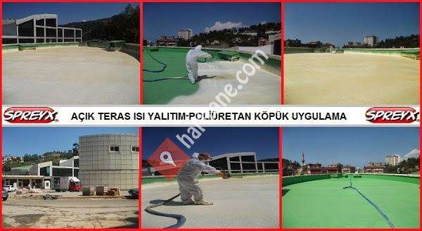 MANİSA SPREY POLİÜRETAN KÖPÜK ISI YALITIM-İZOLASYON/SPREYX POLİÜRETAN