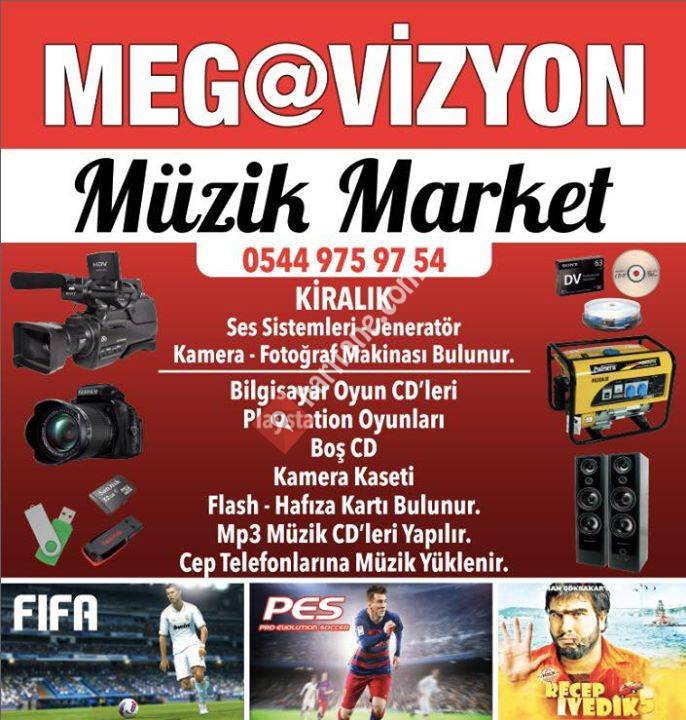 Megavizyon müzik market