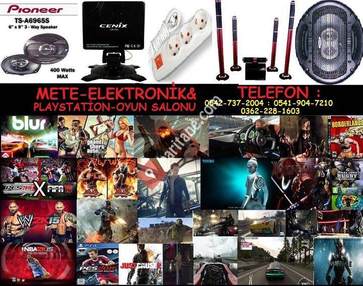 Mete Elektronik & Playstation Cafe