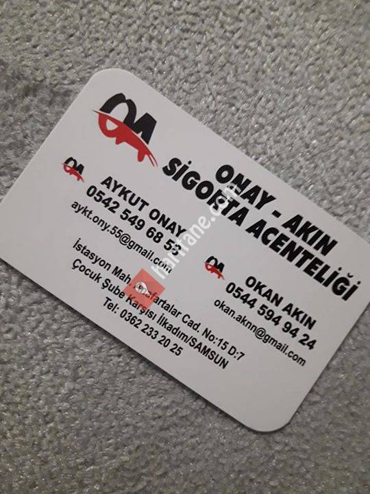 ONAY - AKIN Sigorta Acentiliği