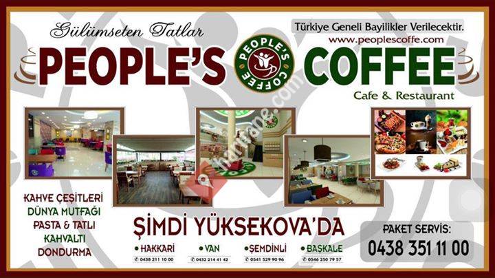 People's coffee yüksekova