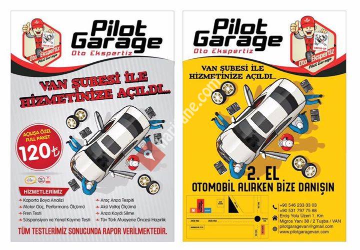 Pilot Garage OTO Ekspertiz