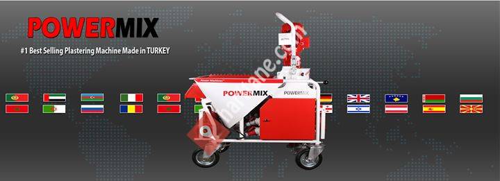 Powermix Plastering Machines