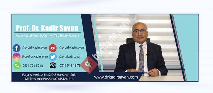 Prof. Dr. Kadir Savan