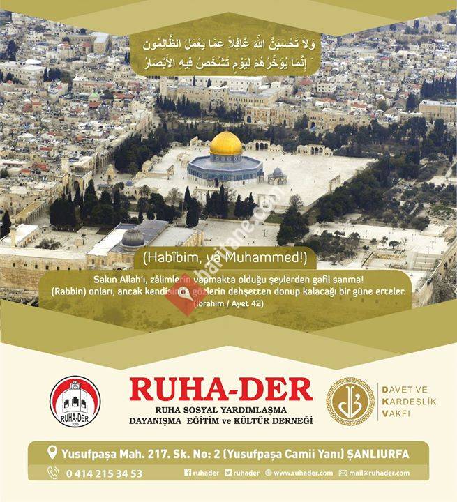 Ruha Sosyal Yardımlaşma Dayanışma Eğitim ve Kültür Derneği