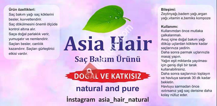 Saç ve Cilt Bakım & Asia Hair Naturel