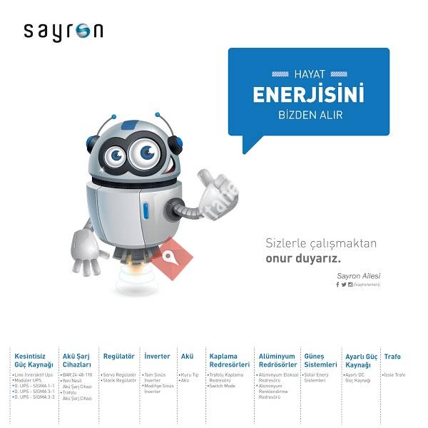 Sayron Elektronik Enerji San.Tic.A.Ş.