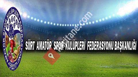 Siirt Amatör Spor Kulüpleri Federasyonu Başkanlığı