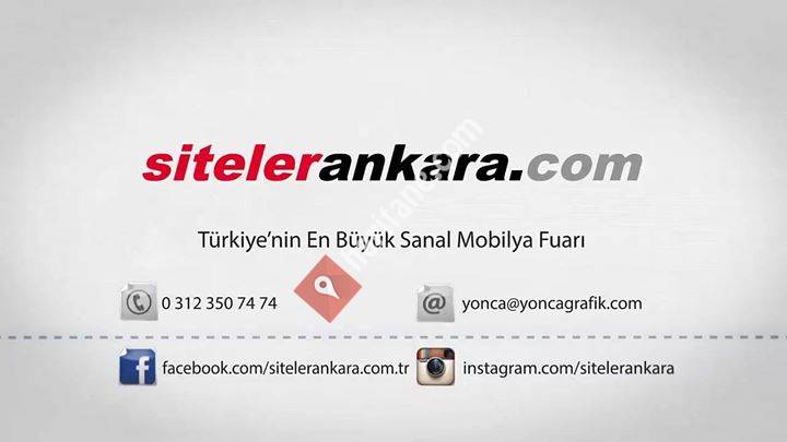 sitelerankara.com Türkiye'nin En Büyük Mobilya Portalı