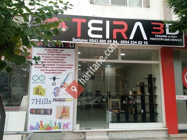 TEIRA 3D Tasarım ve Hızlı Prototipleme Merkezi