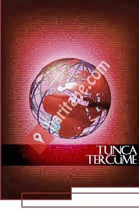 Tunca Tercüme (translation) izmir Turkey