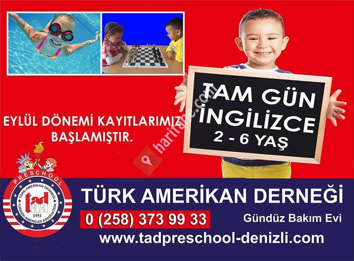 Türk Amerikan Derneği Denizli 2-6 Yaş Okul Öncesi Eğitim