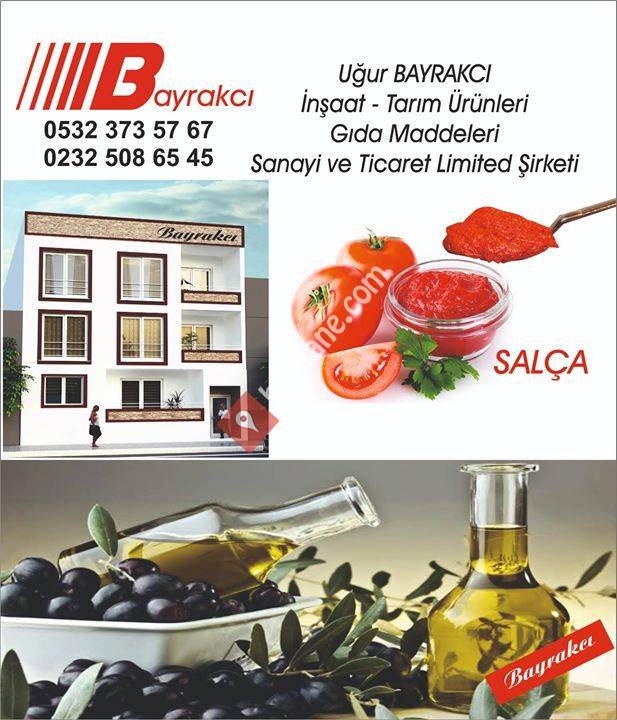 Uğur Bayrakcı İnş Tar Ür Gıda Mad San Tic Ltd  Sti
