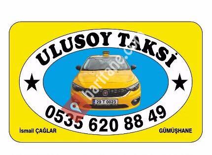 Ulusoy Taksi Gümüşhane 29 T 0023