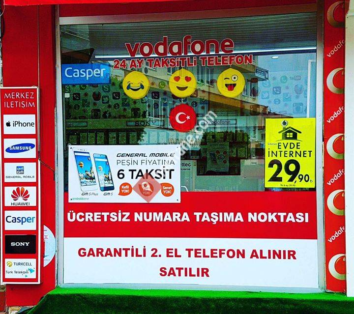 Vodafone Gazipaşa - Merkez iletişim
