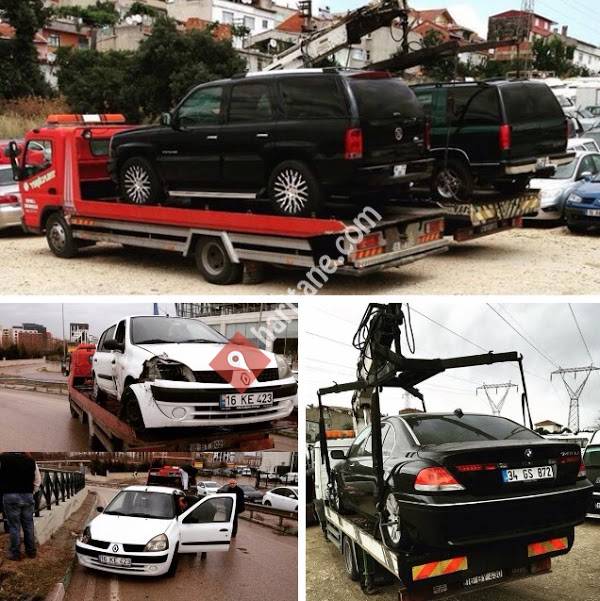 Yeşilyurt Otopark Bursa Oto Kurtarıcı Yol Yardım Vinç Yeddiemin Deposu