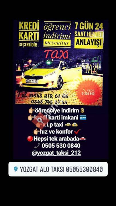 Yozgat alo taksi 212