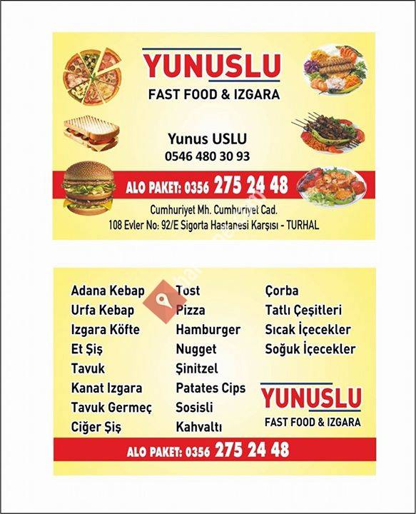 Yunuslu ızgarafastfood Turhal